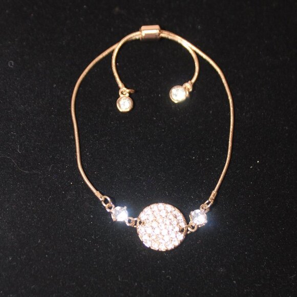 Beautiful Gold Tone Ankle Bracelet - Picture 1 of 6